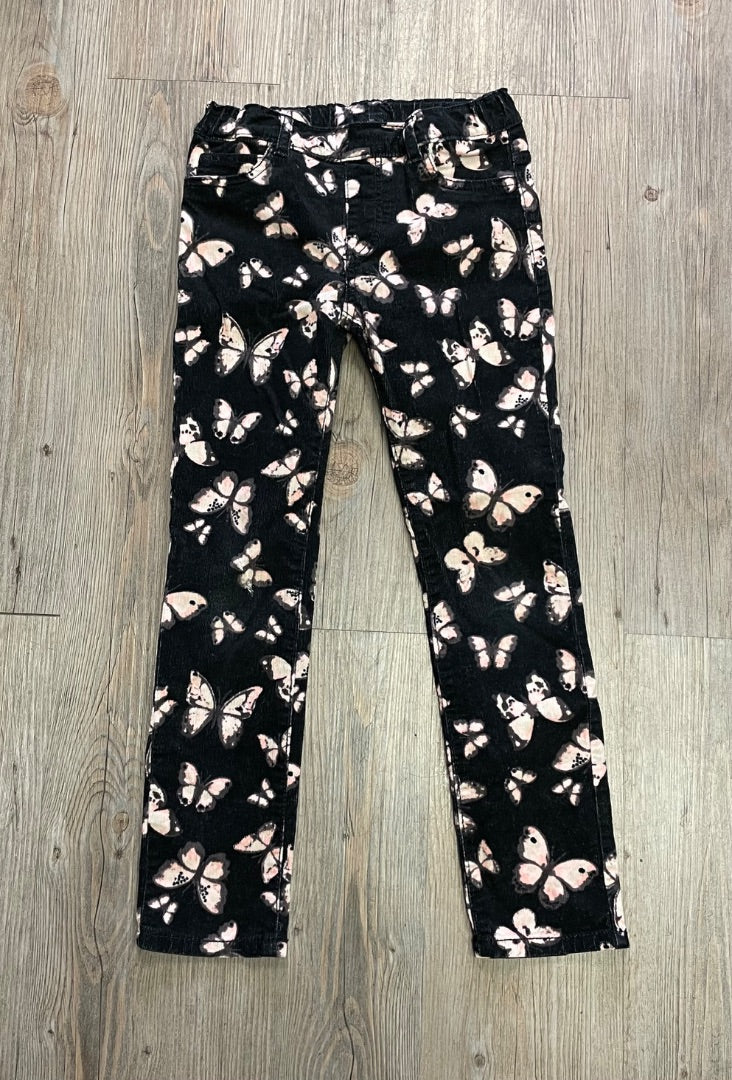 Butterfly H&M Corduroy Pants, 6-7Y