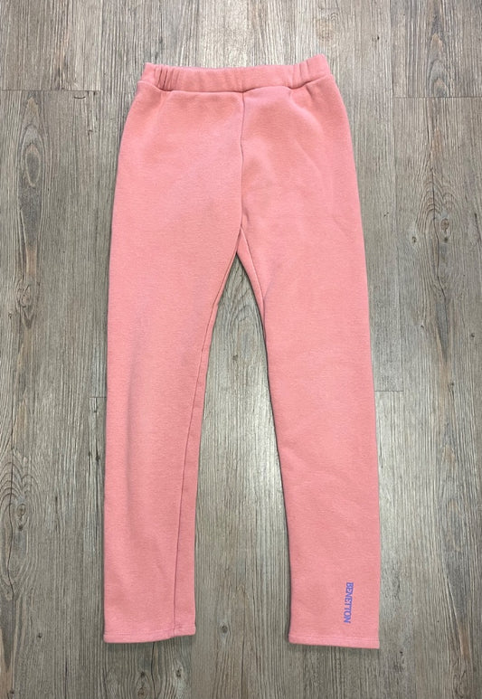 Coral United Colours Of Benetton Fleecelined Legging, 12-13Y