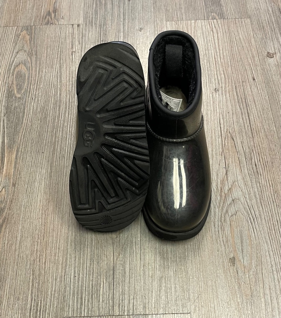 Black UGG Classic Clear Lined Boots, 2Y