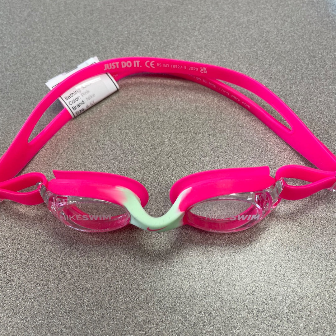 Pink Nike Swim Goggles, 4-6Y