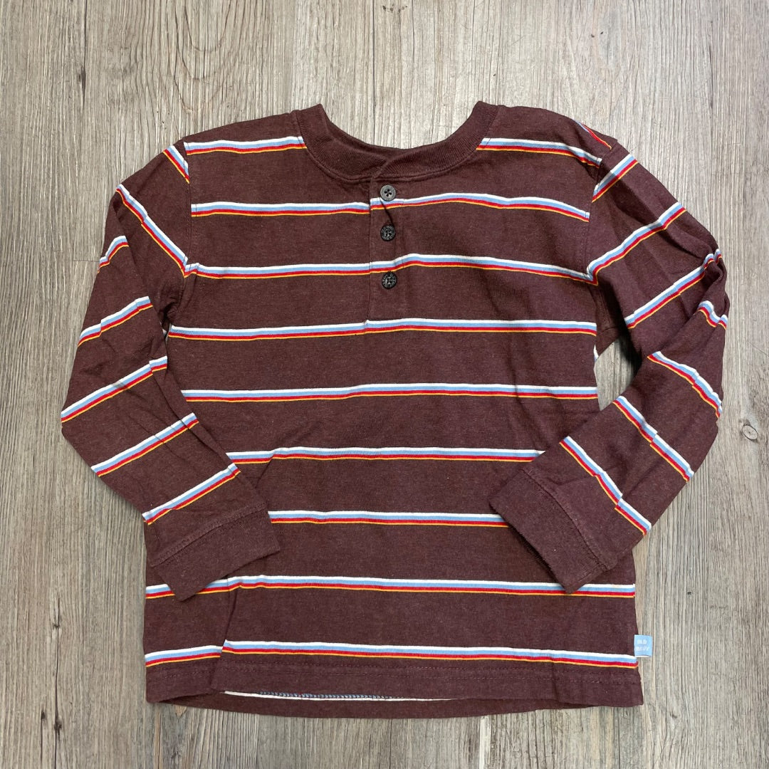 Multi Colour Striped Old Navy Long Sleeve Top, 5Y