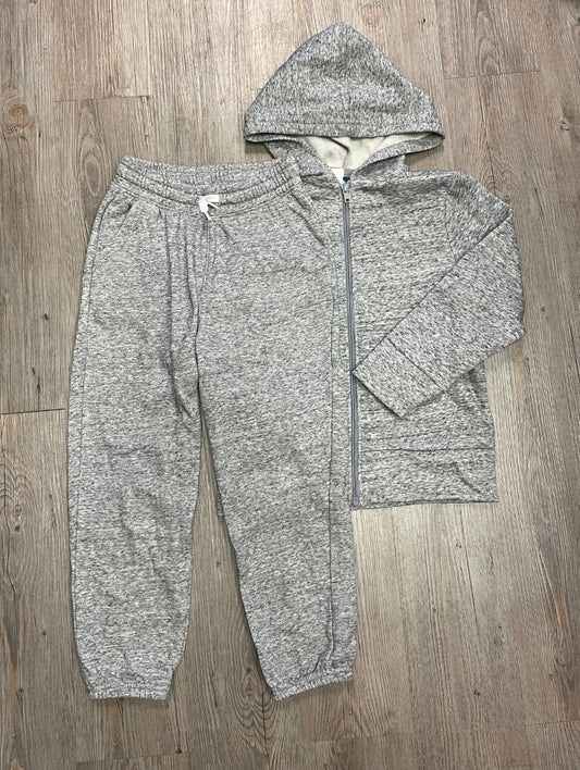 Grey Old Navy Sweat Set, 8Y