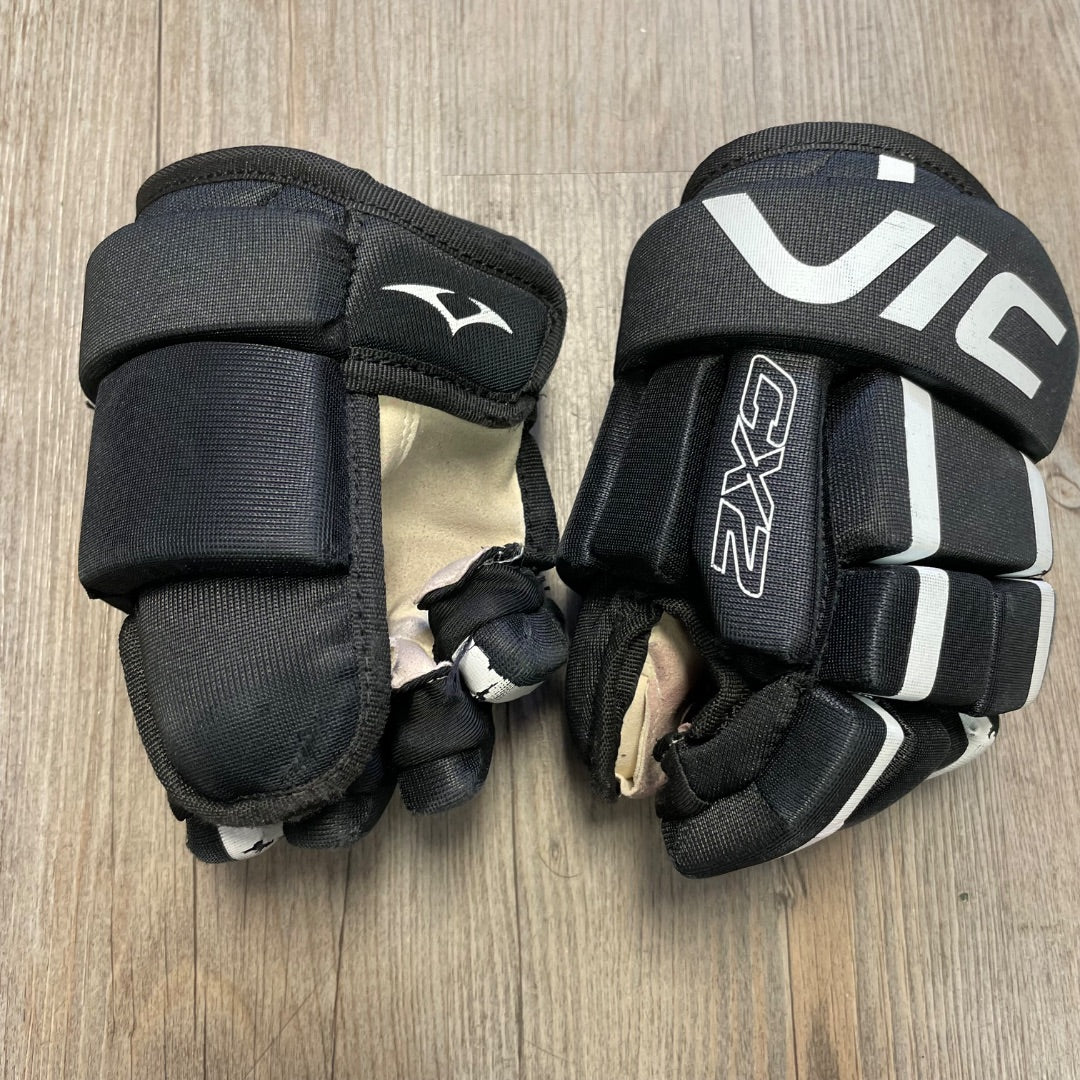 Black Vic Hockey Gloves, 8 Inch