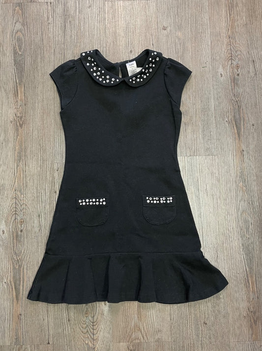 Black Gymboree SSL Dress, 8Y