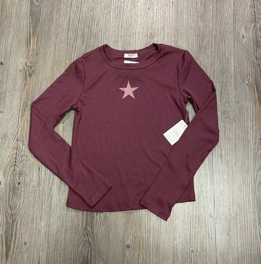 Plum Ardene long Sleeve Top, 9-10Y