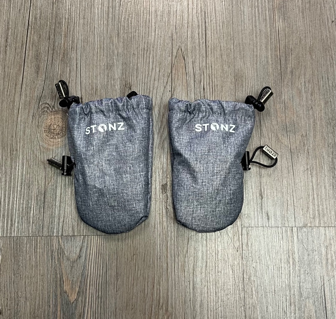 Haze Grey Stonz Infant Mittens, 0-12M