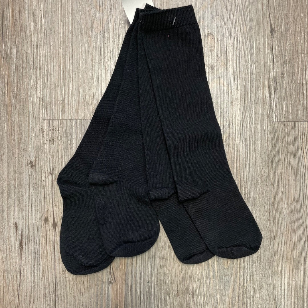 Black  2Pairs Of Socks, 6-8T