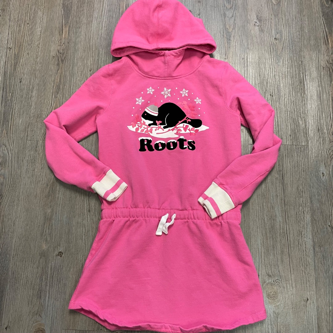 Pink Roots Pullover Hoodie, 6-7Y