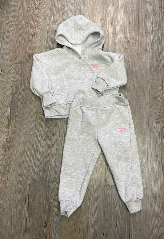 Grey Reebok Sweat Set, 18-24M