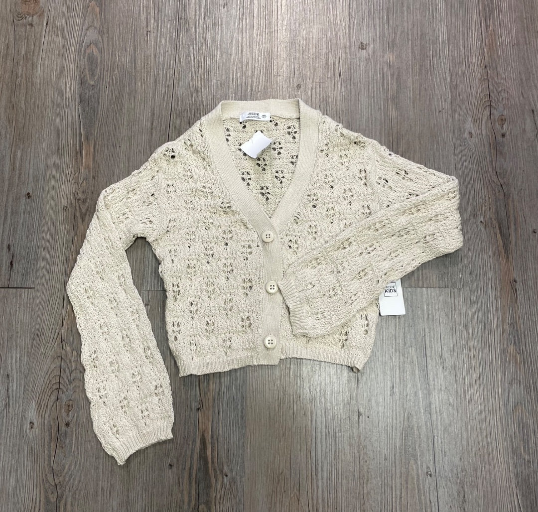 Beige Ardene Knit Cardigan, 9-10Y