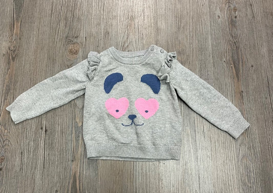 Grey Gap Knit Sweater, 18-24M