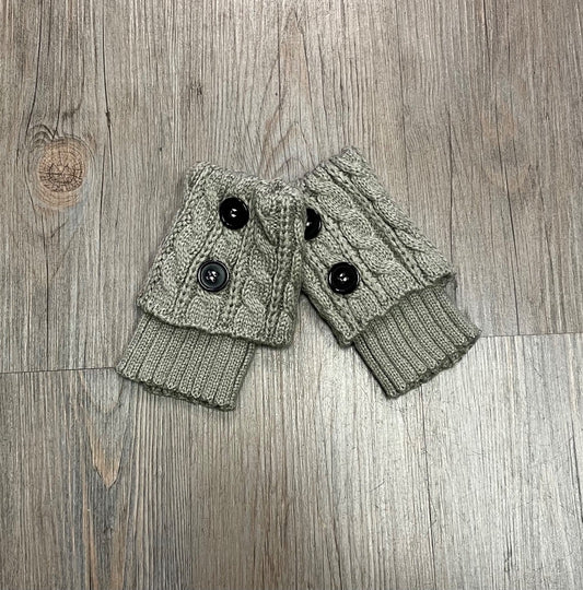 Grey  Knit Hand Warmer, One Size