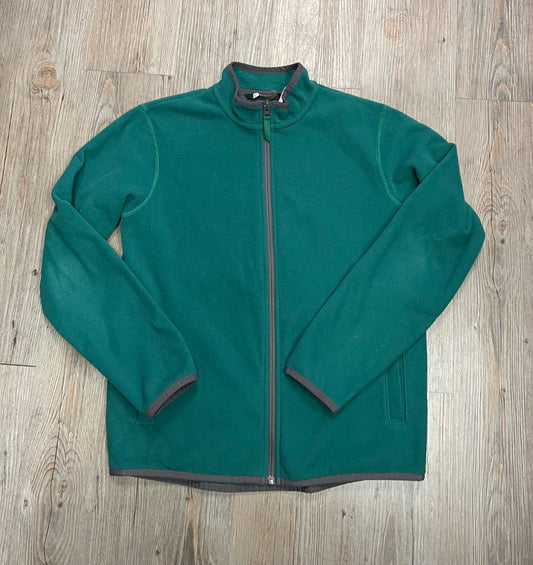 Green MEC Fleece Zip Sweater, 14Y