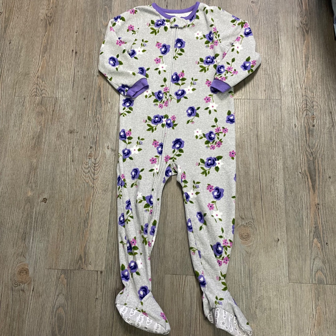 Floral Carters PPJ Onesie, 4Y
