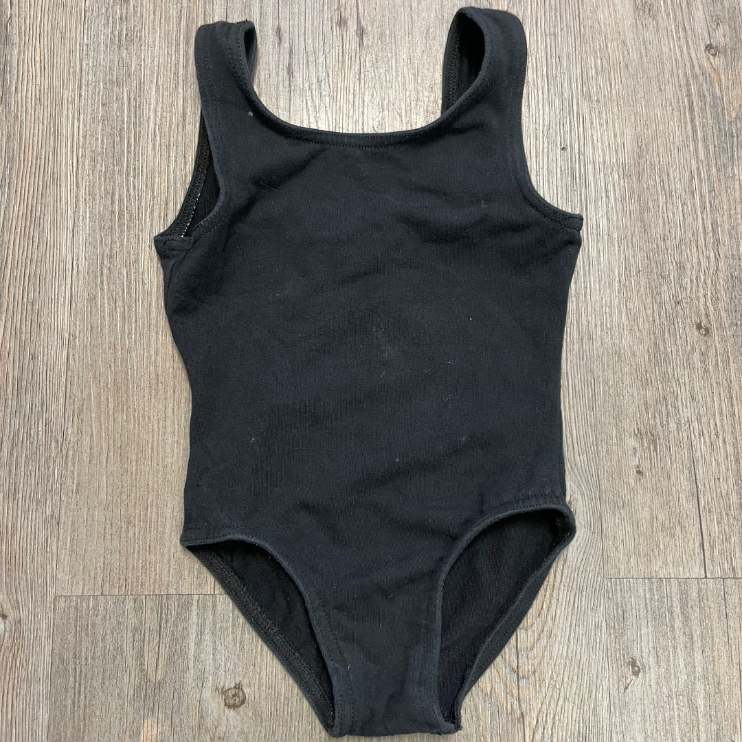 Black Mondor Leotard, 4-6Y
