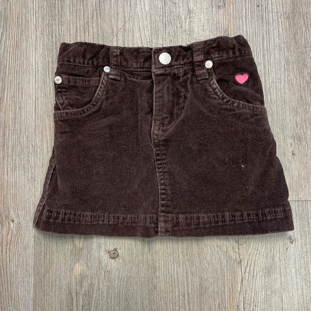Brown Joe Fresh Corduroy Skirt, 4Y