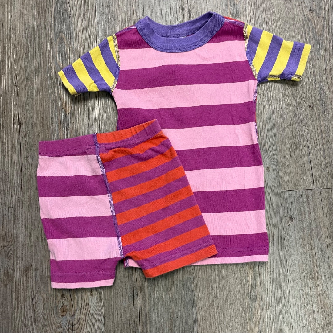 Multi Colour Hanna Anderson 2PC PJ Set, 4Y
