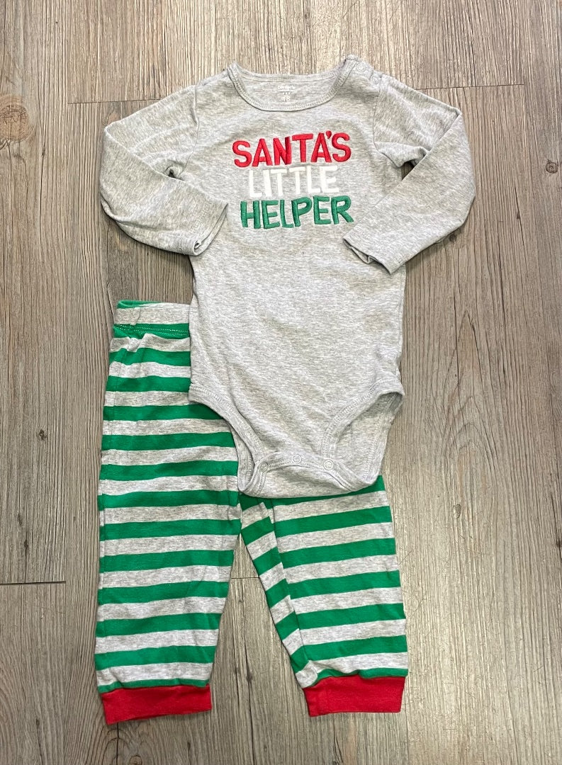 Santas Helper Carters PJ Set, 18M