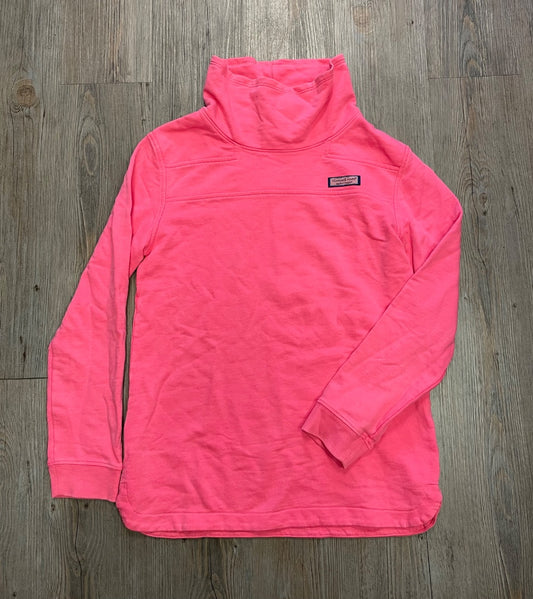 Pink Vineyards Vines Mock Long Sleeve Top, 16Y