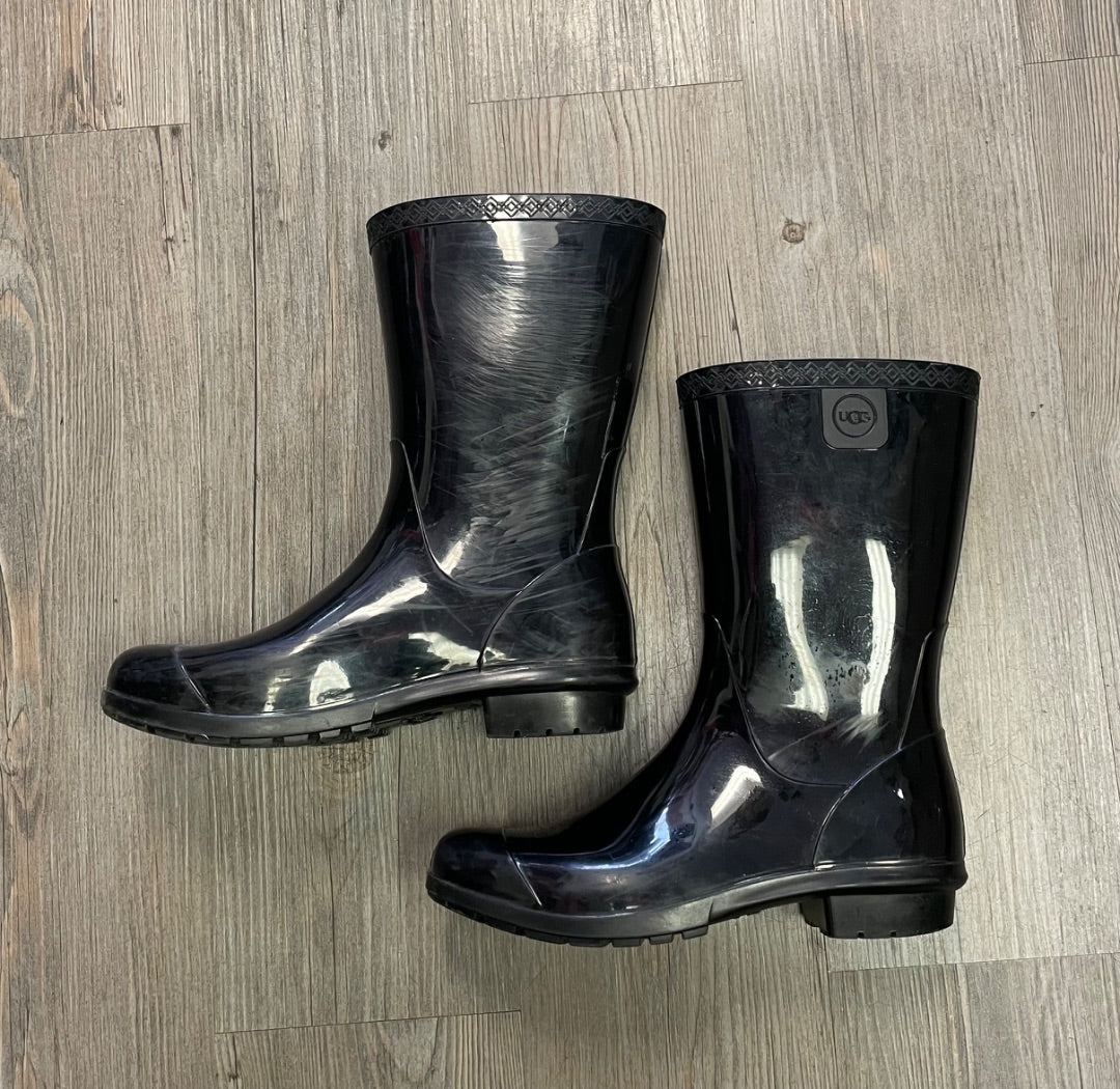 Black UGG Rain Boots, 5Women