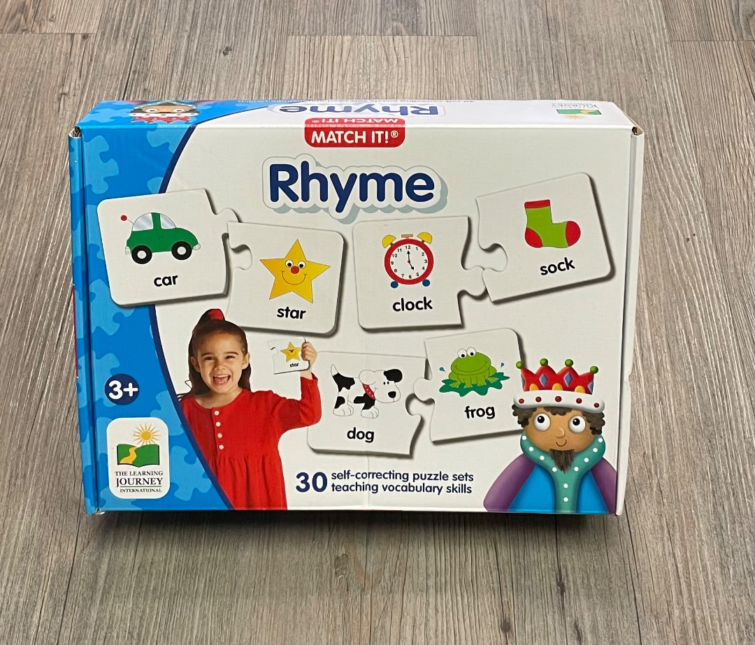Multi The Learning Journey Match It Rhyme, 3Y+