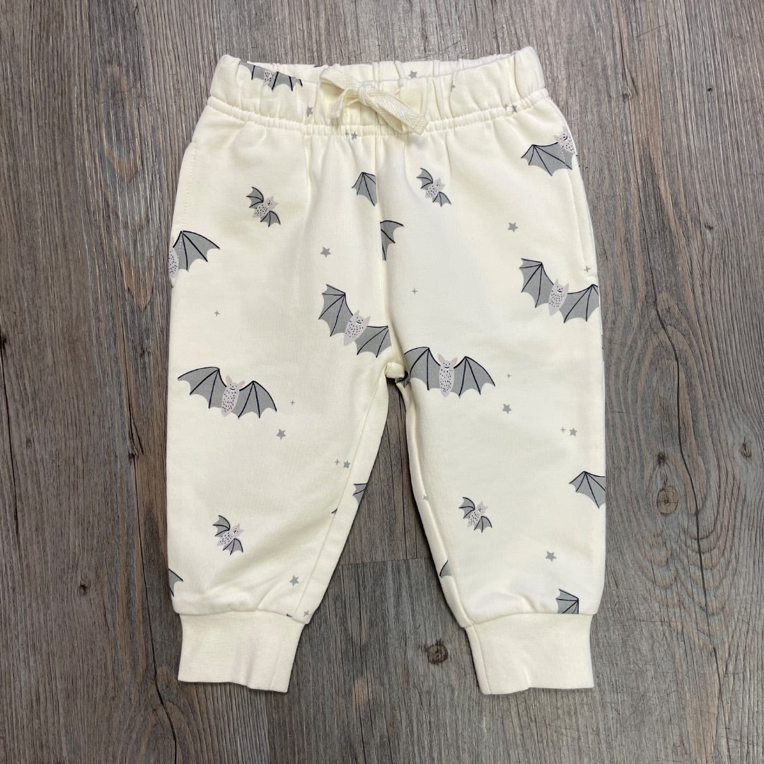 Ivory Quincy Mae Relaxed Fleece Sweatpant, Baby Bats3-6M