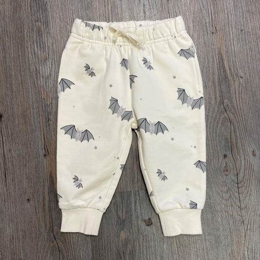 Ivory Quincy Mae Relaxed Fleece Sweatpant, Baby Bats3-6M