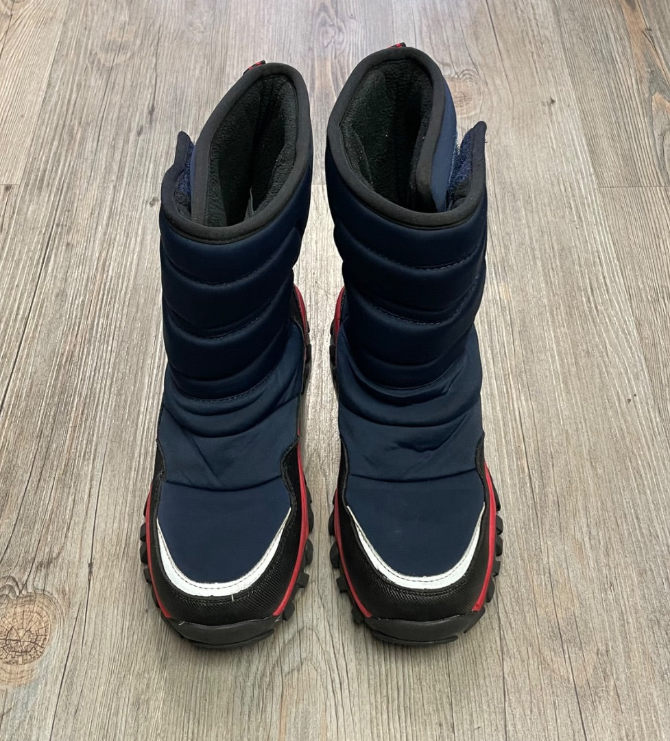Navy Cougar Winter Boots, 2Y