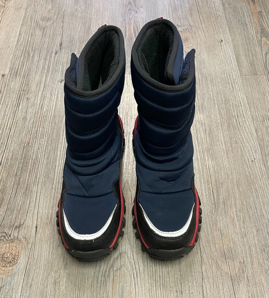 Navy Cougar Winter Boots, 2Y