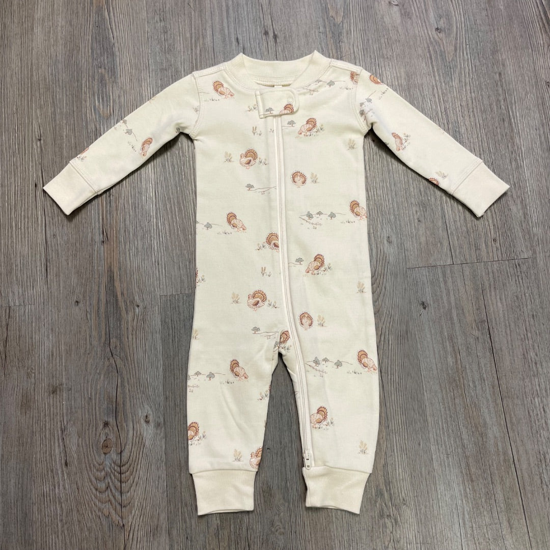 Pewter,  Quincy Mae Relaxed Fleece Jumpsuit, Halloween Things 3-6M