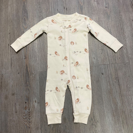Pewter,  Quincy Mae Relaxed Fleece Jumpsuit, Halloween Things 3-6M