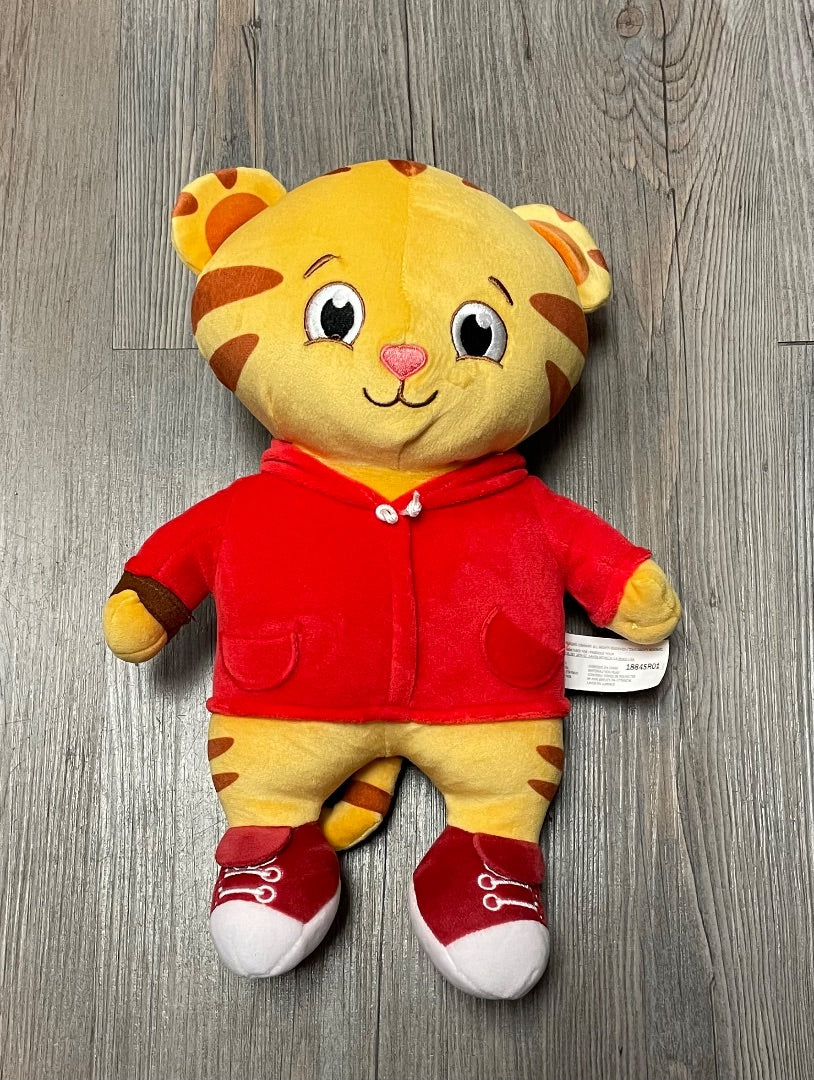 Multi Colour  Danile Tiger Plush Toy, 13 inch