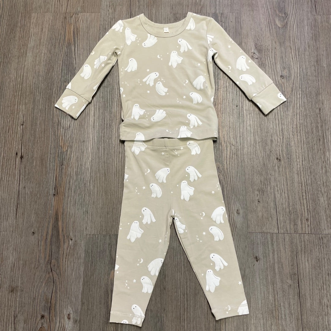 Pewter,  Quincy Mae Relaxed Fleece Jumpsuit, Halloween Things 3-6M