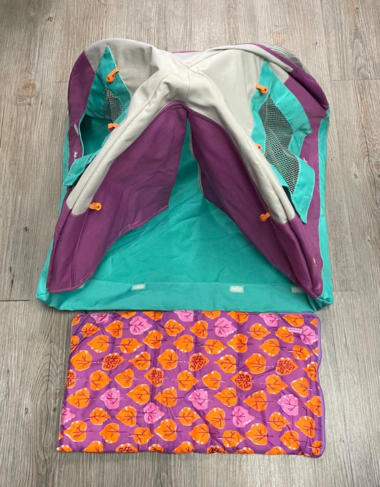 Purple/Green American Girl Aventure Tent with Sleeping Bag, 18 Inch