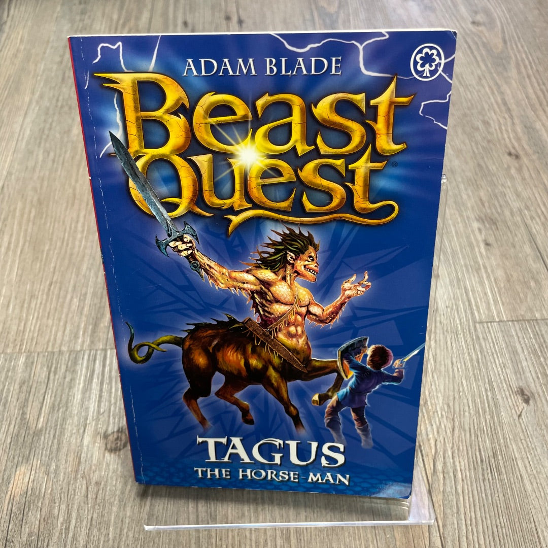 Adam Blade Beast Quest Series TAGUS The Horse Man, Paperback