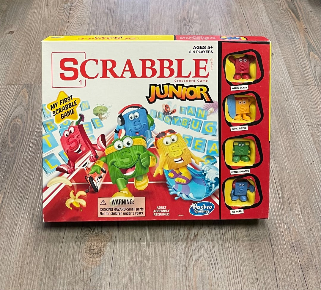 Complete Hasbro Scrabble Junior, 5Y+