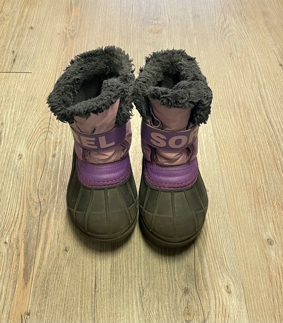 Lavender Sorel Winter Boots, 9T