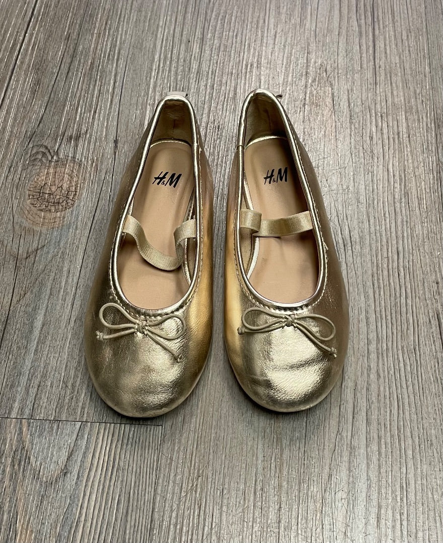 Gold H&M Flat Shoes, 8.5T