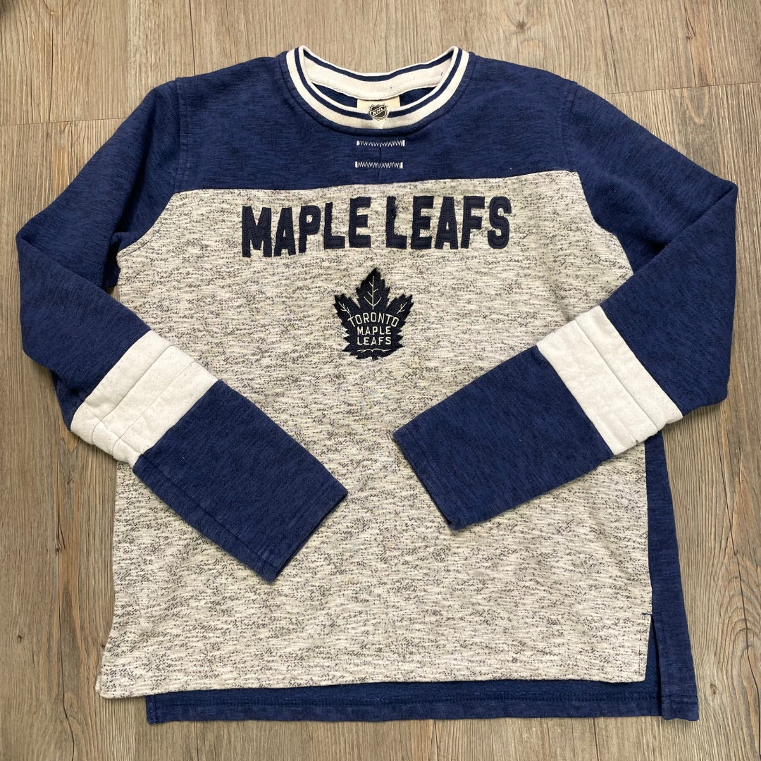 Blue NHL Maple Leafs sweatshirt, 12Y