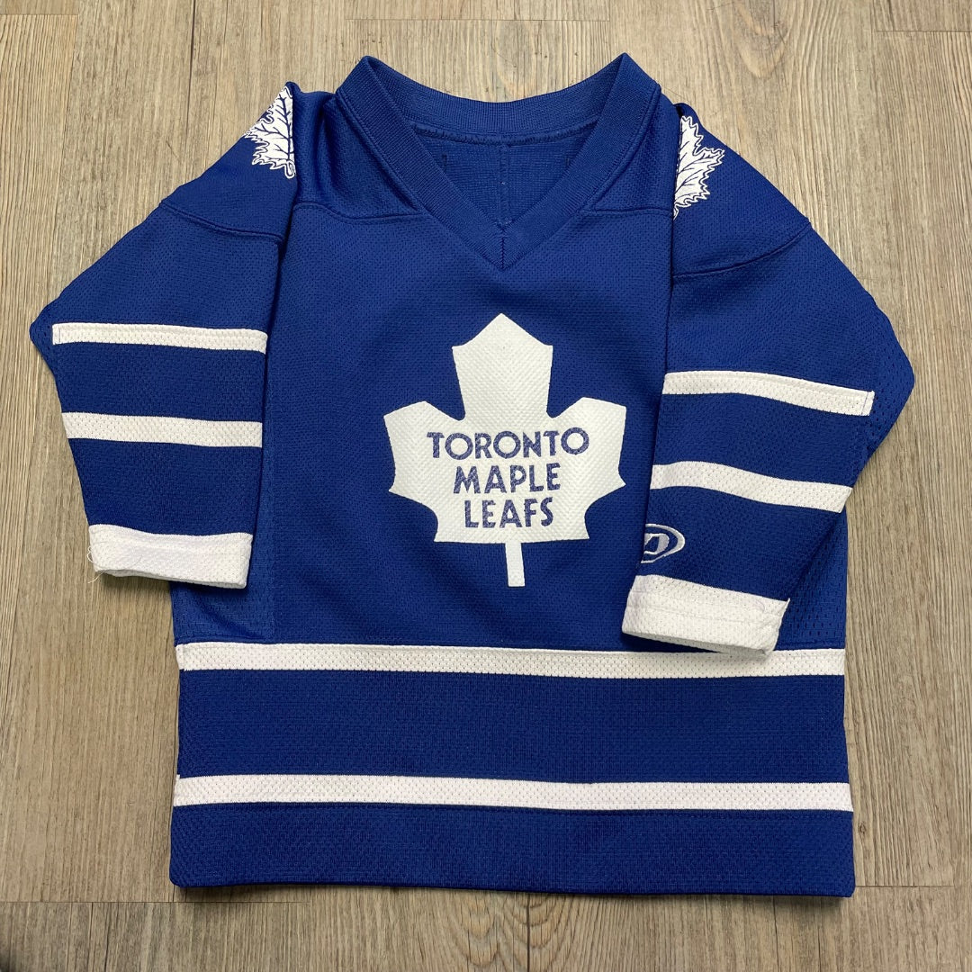 Blue NHL Maple Leafs Jersey, 2Y