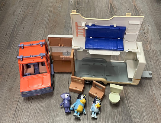 Multi Colour  Bluey Caravan Adventure