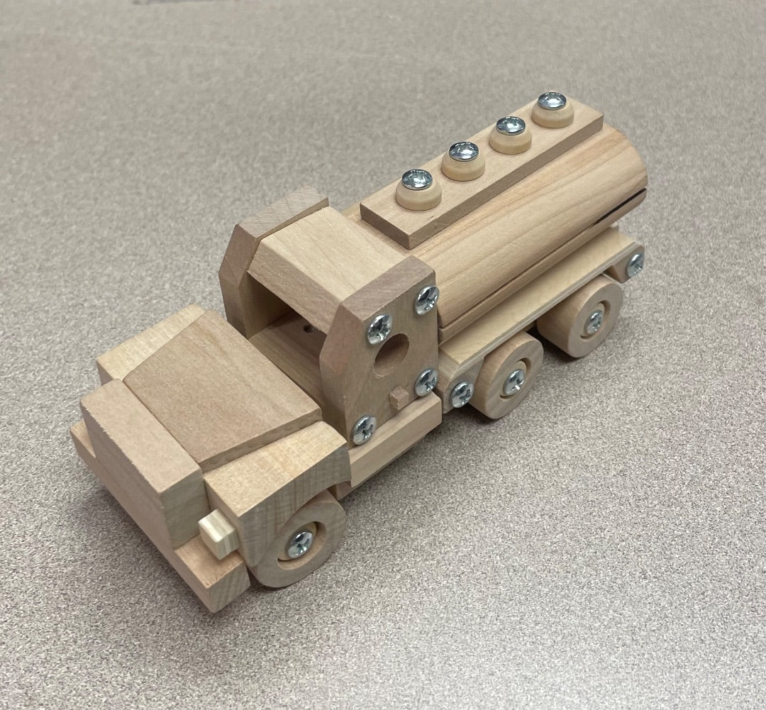 Natural Wood  Wooden Truck