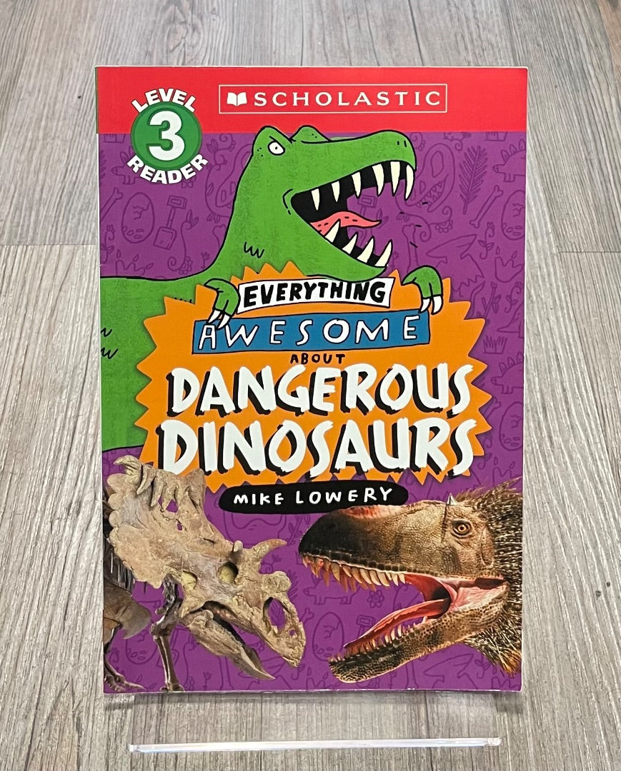 Multi Colour  Dangerous Dinosaurs, 8Y+