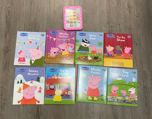 Multi Colour  Peppa Pig Story Reader Set, Hardcover