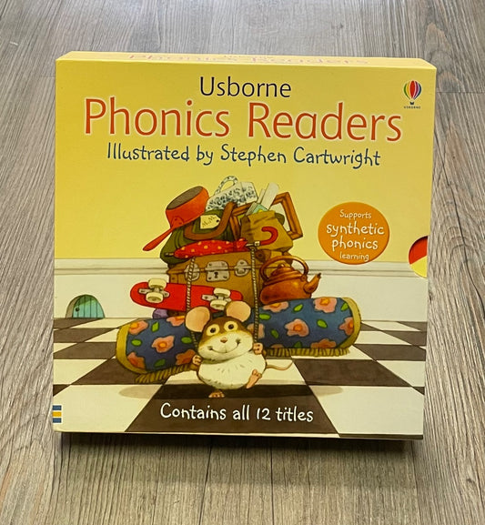 Multi Colour Usborne Phonics Readers, Paperback