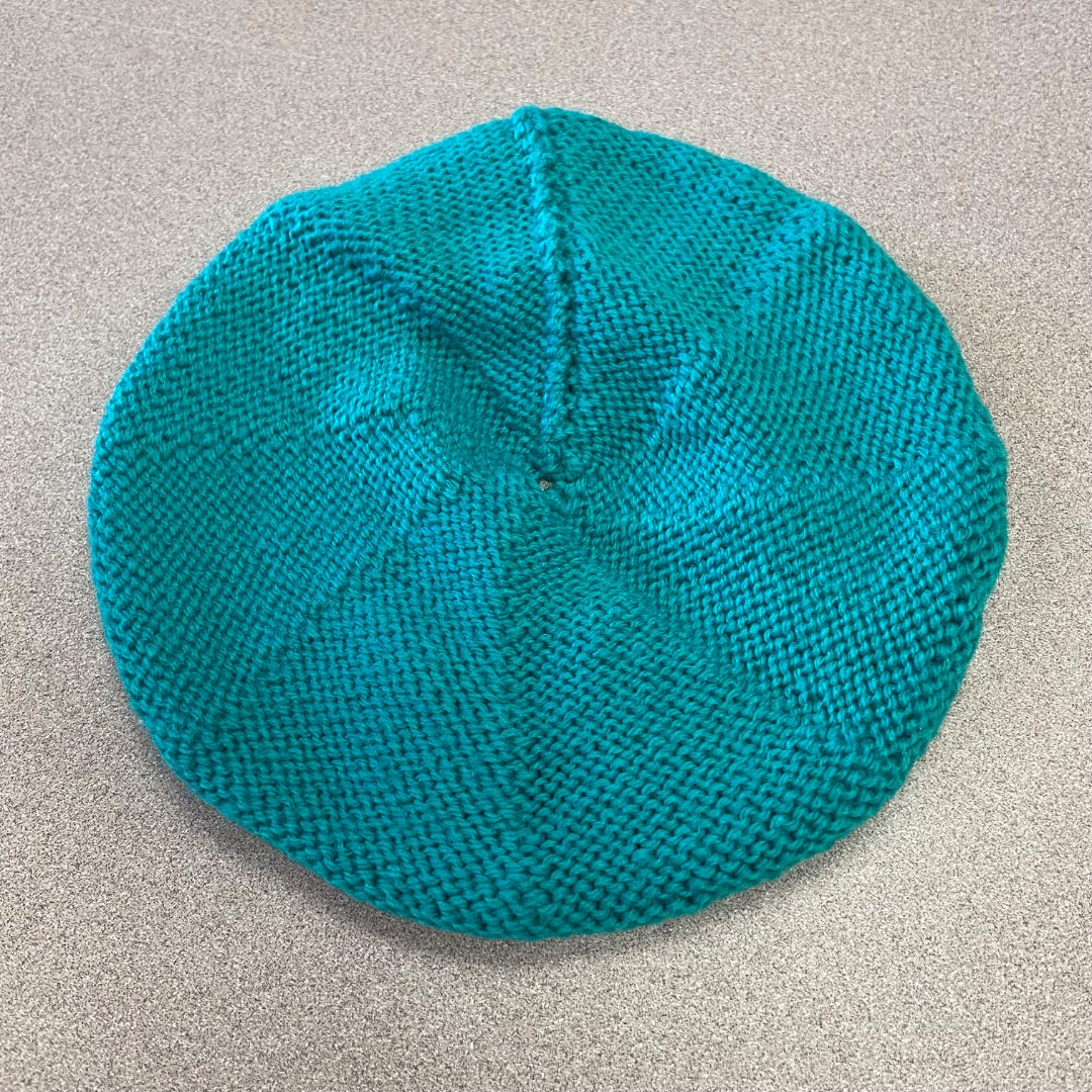 Green  Knit Hat Infant, 2Y
