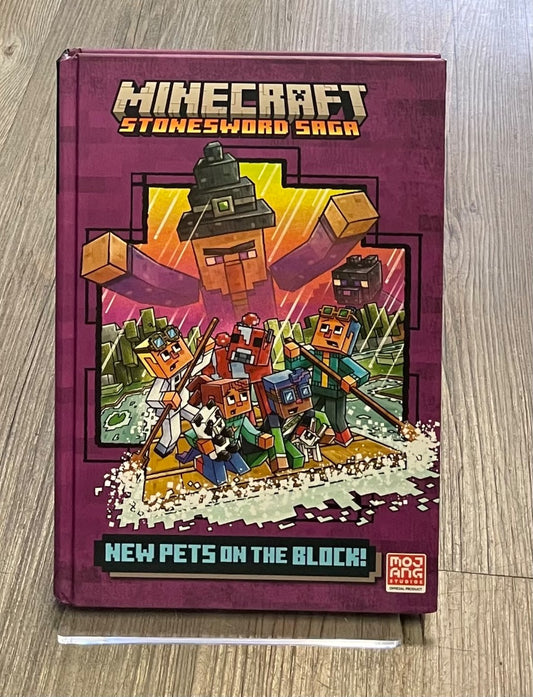 Multi Colour  Minecraft Stonesword Saga, Hardcover