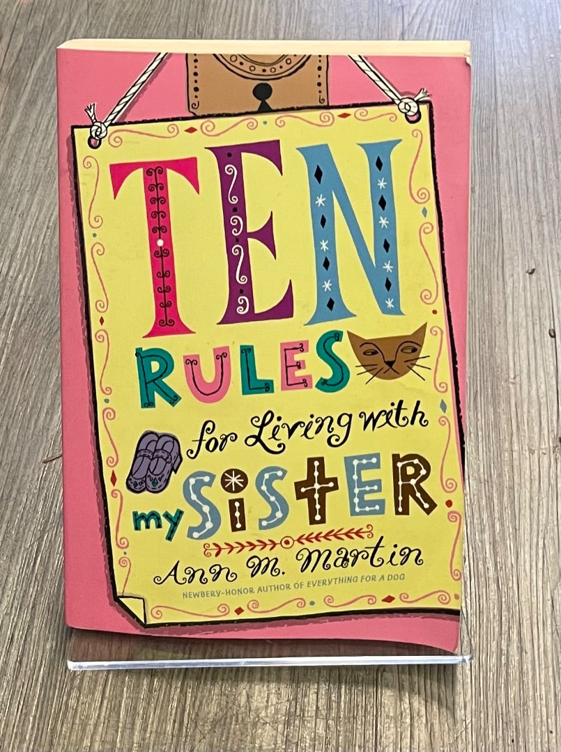 Multi Colour  Ten Rules For Living With My Sister, Paperback