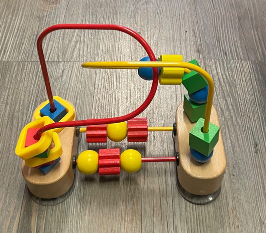 Multi Melissa & Doug Bead Maze, 8 inches Wide