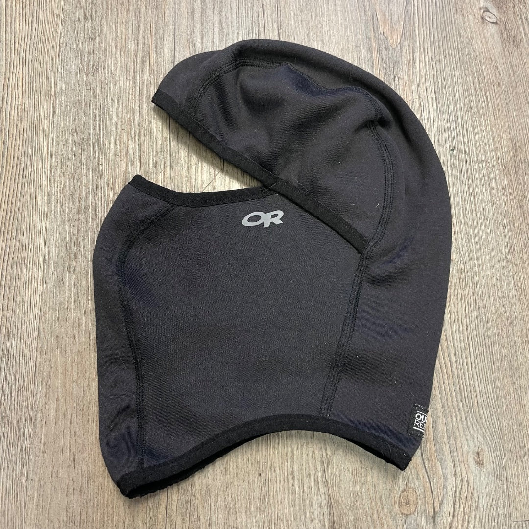 Black Outdoor Research Balaclava, 6-12Y